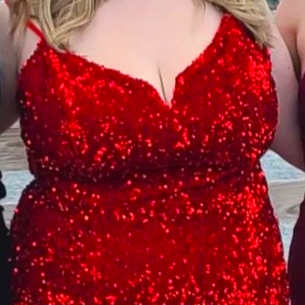 Beautiful sequin, corset, mermaid style prom dress! Make an offer! Must sell!